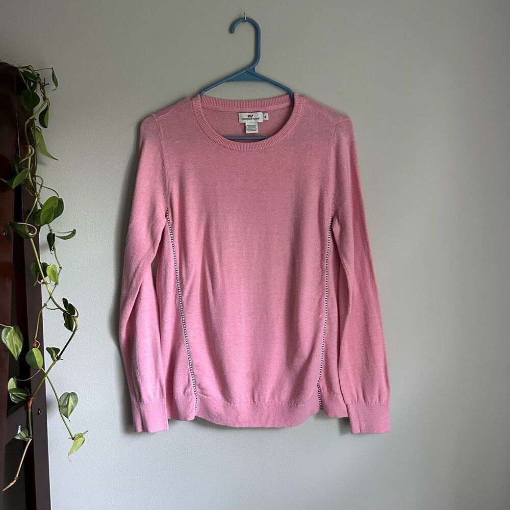 Vineyard Vines Pink Crewneck Sweater